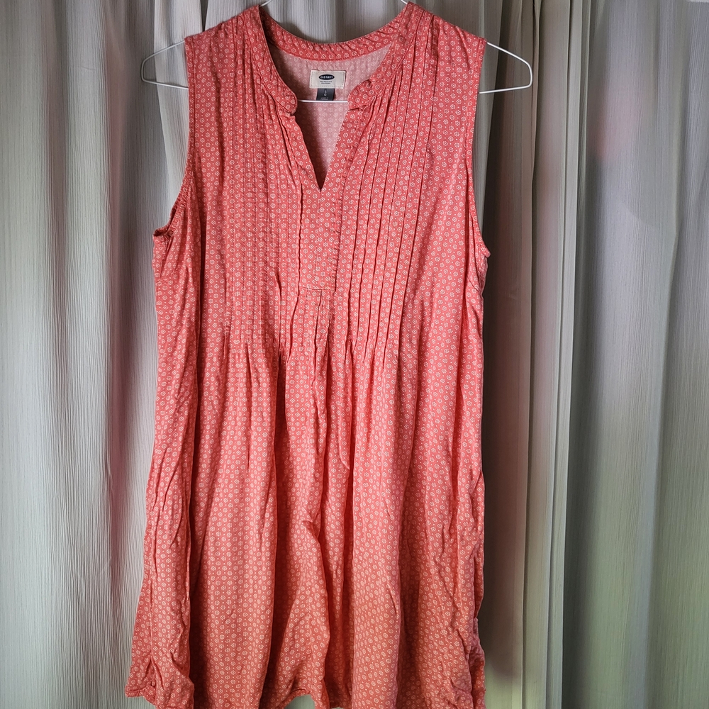 Old Navy Coral Floral Dress